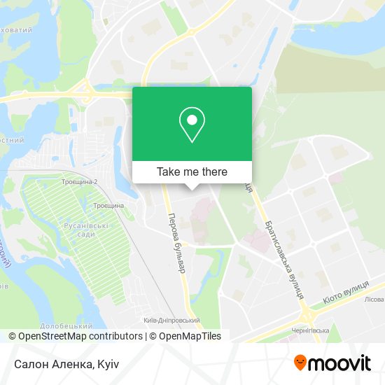 Салон Аленка map