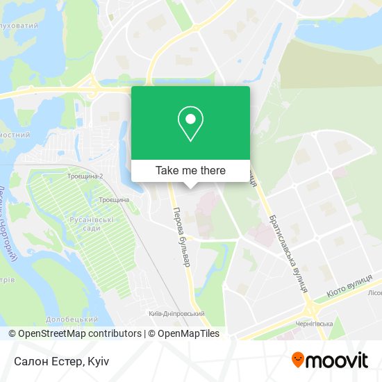 Салон Естер map