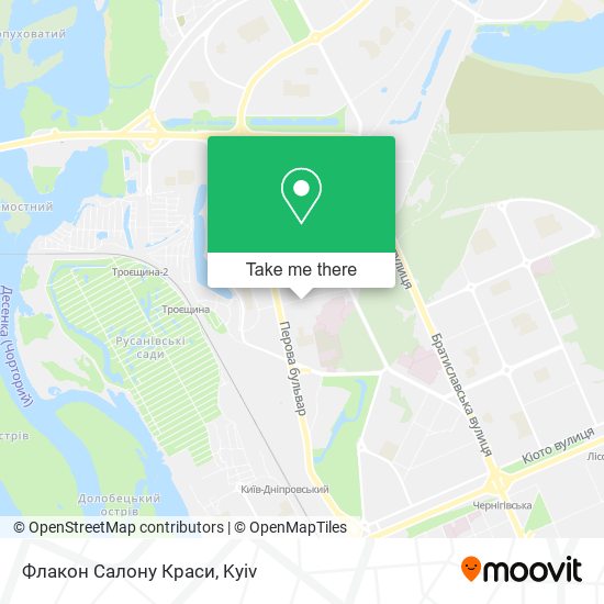 Флакон Салону Краси map