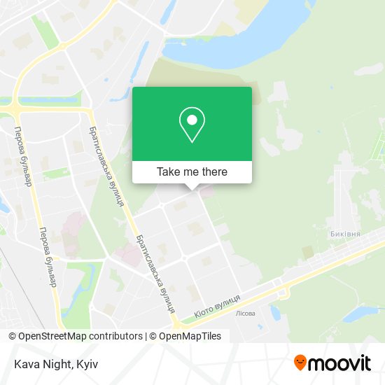 Kava Night map