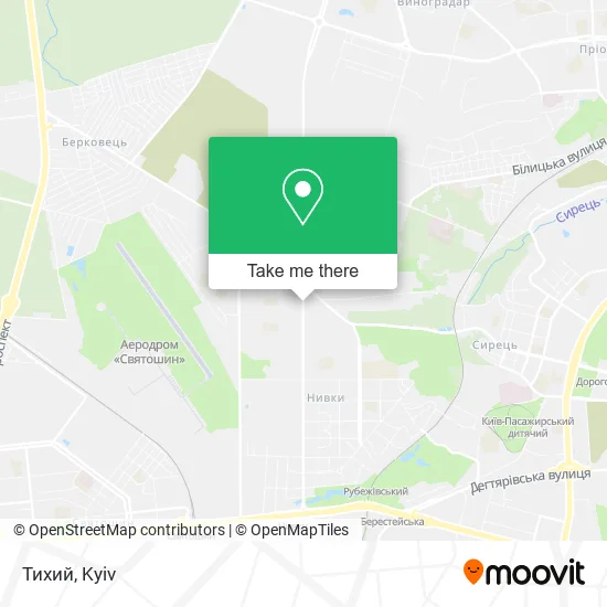 Карта Тихий