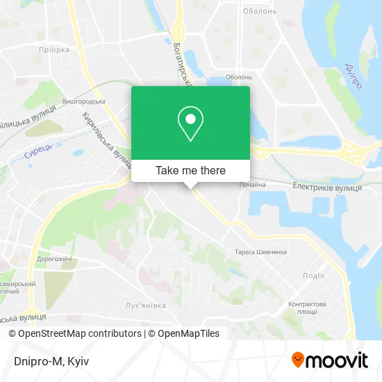 Карта Dnipro-M