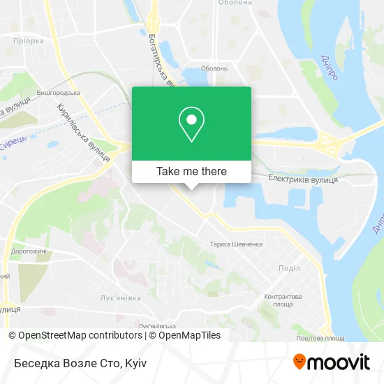 Беседка Возле Сто map