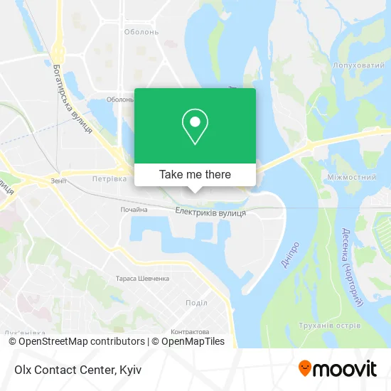 Карта Olx Contact Center