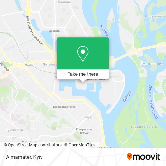 Карта Almamater