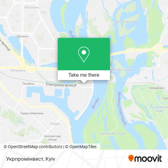 Укрпромінвест map