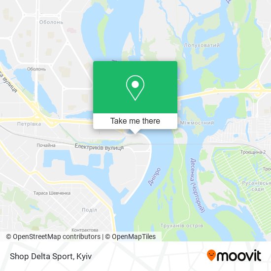 Shop Delta Sport map