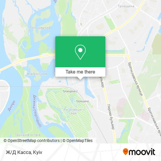 Карта Ж/Д Касса