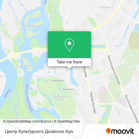 Центр Культурного Дозвілля map