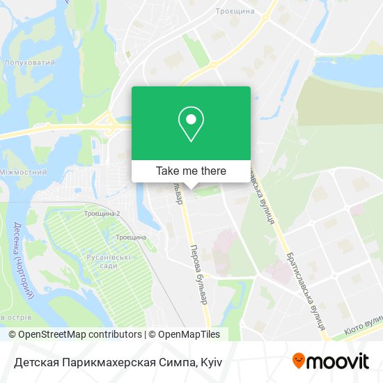 Детская Парикмахерская Симпа map