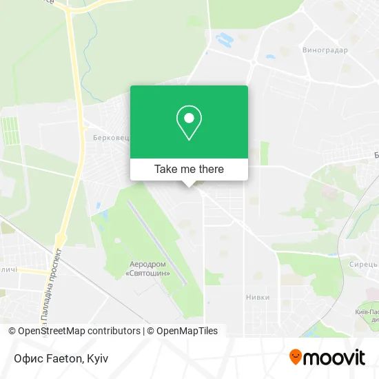 Карта Офис Faeton