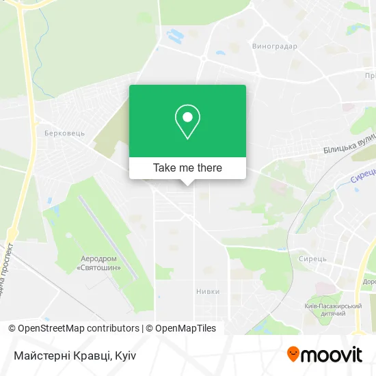 Карта Майстерні Кравці