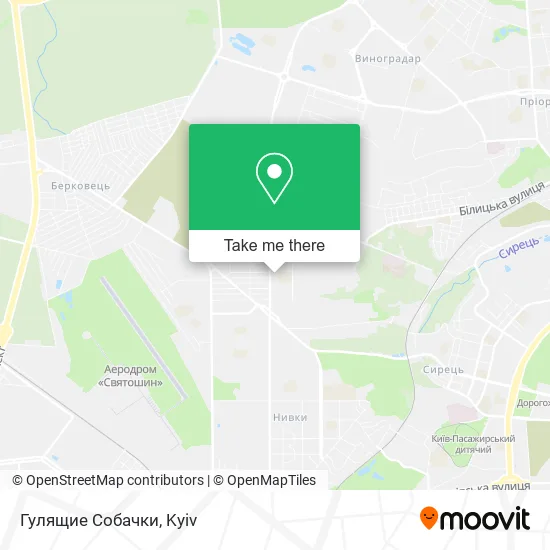 Гулящие Собачки map