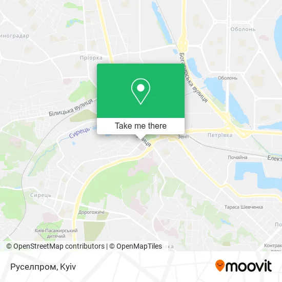Руселпром map
