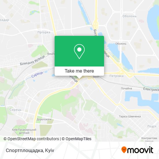 Спортплощадка map