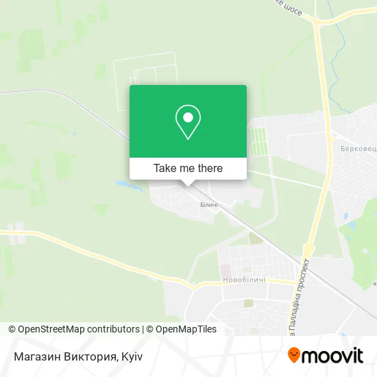 Карта Магазин Виктория