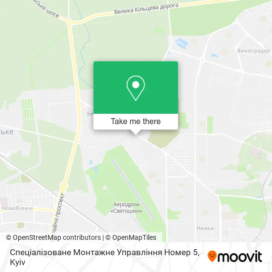 Спеціалізоване Монтажне Управління Номер 5 map