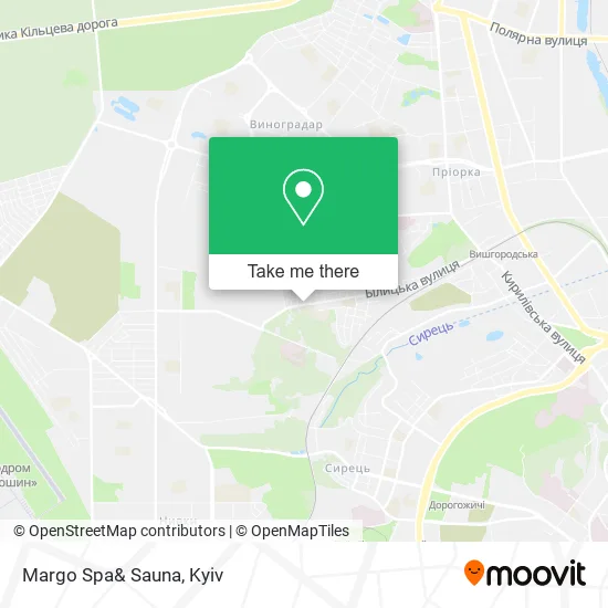 Карта Margo Spa& Sauna