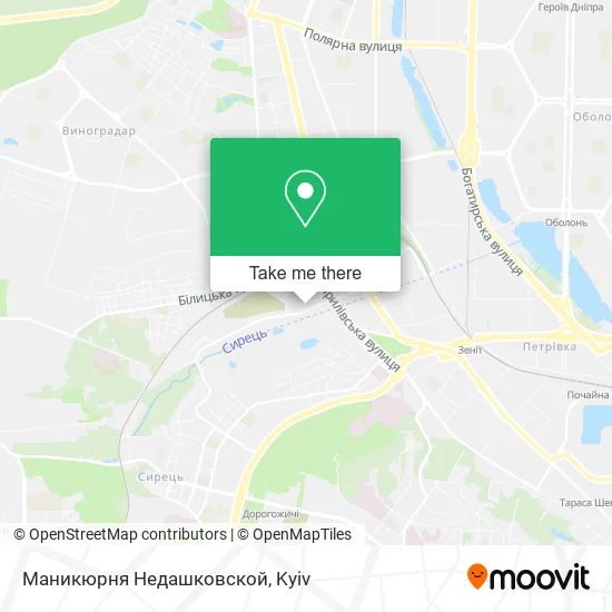 Маникюрня Недашковской map