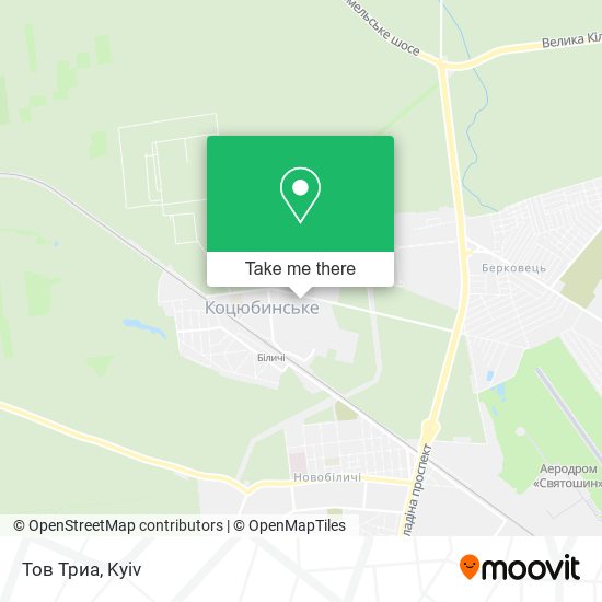Тов Триа map