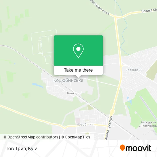 Карта Тов Триа
