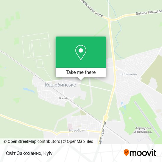 Світ Закоханих map