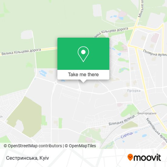 Сестринська map