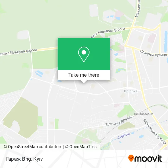 Карта Гараж Bng