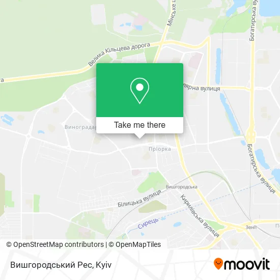 Карта Вишгородський Рес