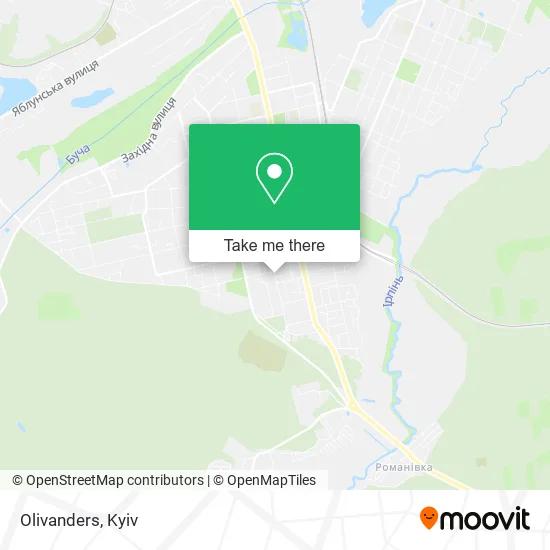Карта Olivanders