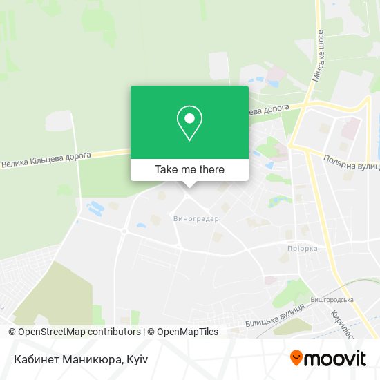 Кабинет Маникюра map