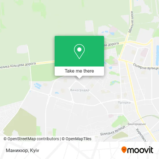 Карта Маникюр