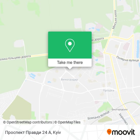 Проспект Правди 24 А map