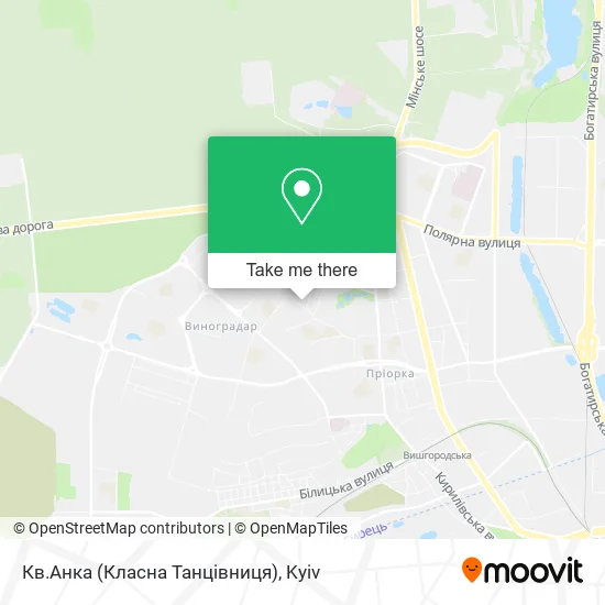 Кв.Анка (Класна Танцівниця) map