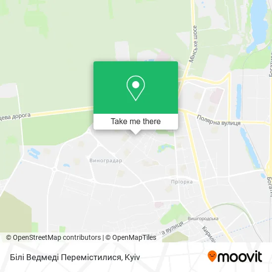 Карта Білі Ведмеді Перемістилися