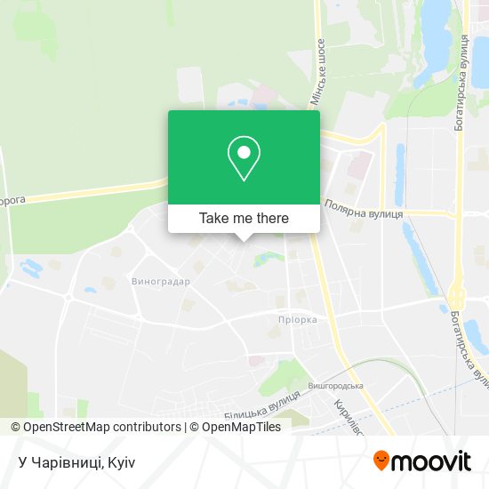 Карта У Чарівниці