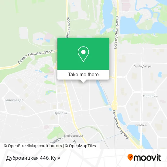 Карта Дубровицкая 44б