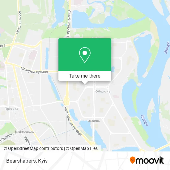 Карта Bearshapers