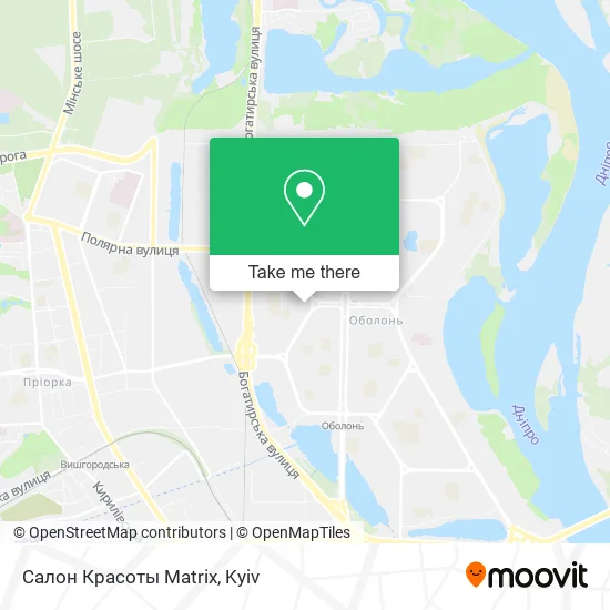 Салон Красоты Matrix map