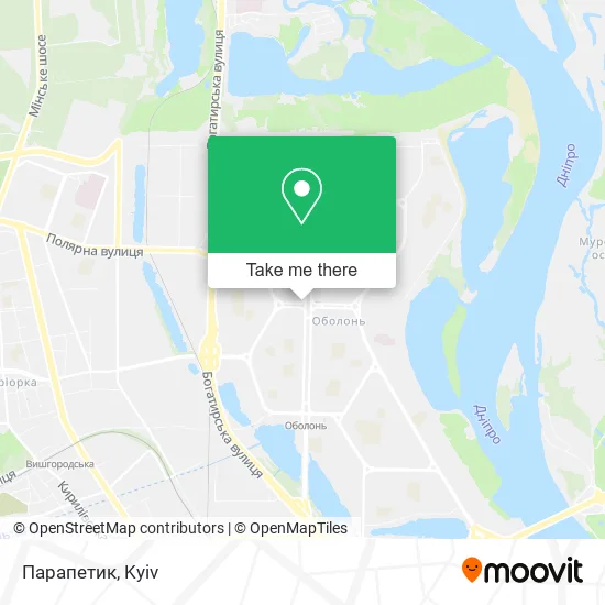 Парапетик map