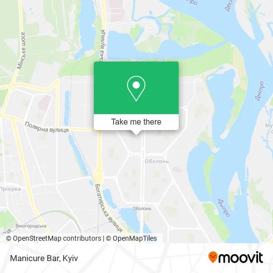 Карта Manicure Bar