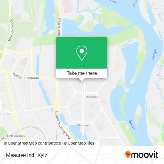 Мэншэн Ind. map