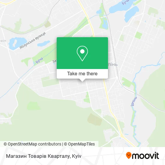 Магазин Товарів Кварталу map