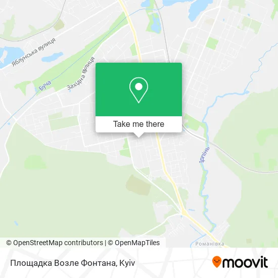 Площадка Возле Фонтана map