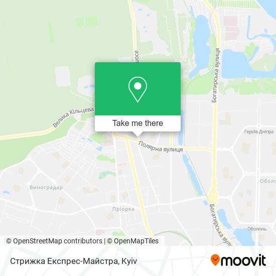 Стрижка Експрес-Майстра map