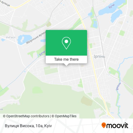 Вулиця Висока, 10а map