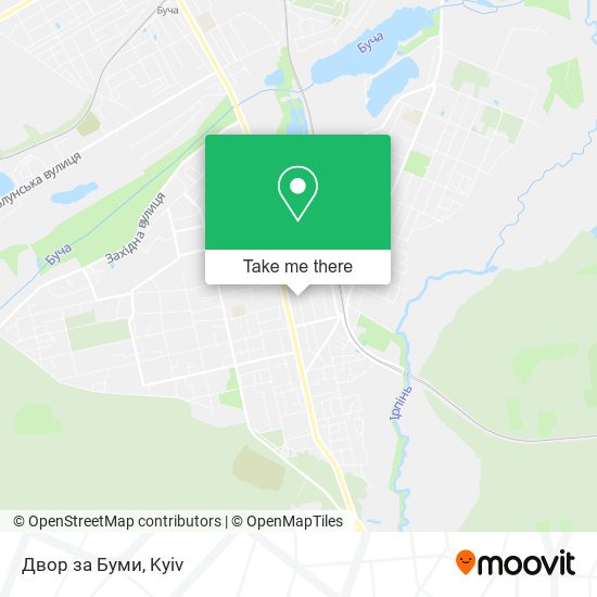 Карта Двор за Буми