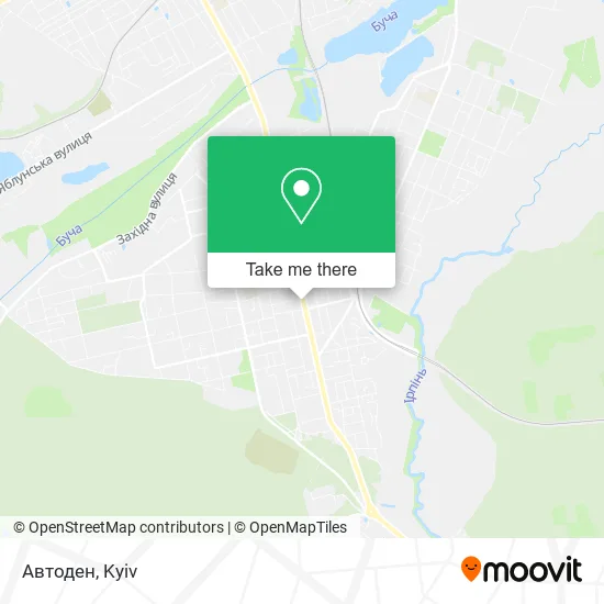 Карта Автоден