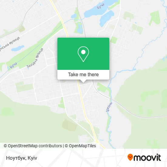 Карта Ноутбук