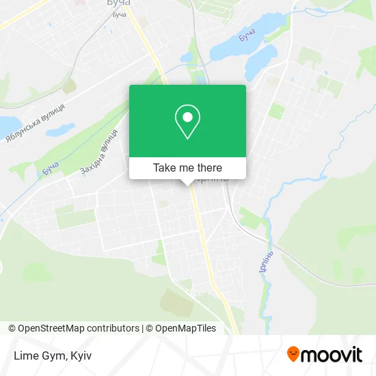 Карта Lime Gym